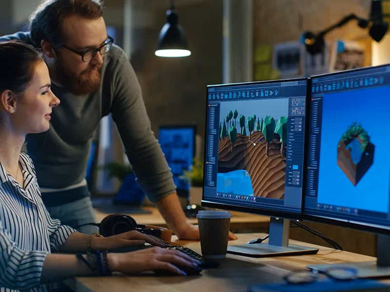 What can I learn in a video game development course?