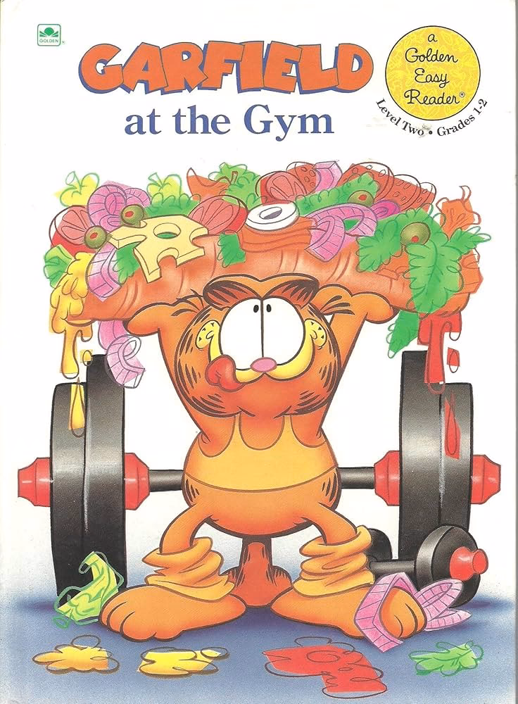 Does Garfield do push-ups?