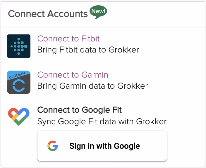 Does Garmin support Google Fit?