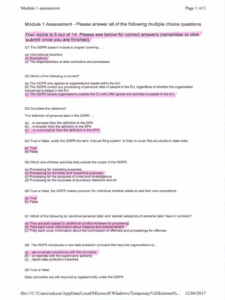 Does GDPR require a data protection assessment?