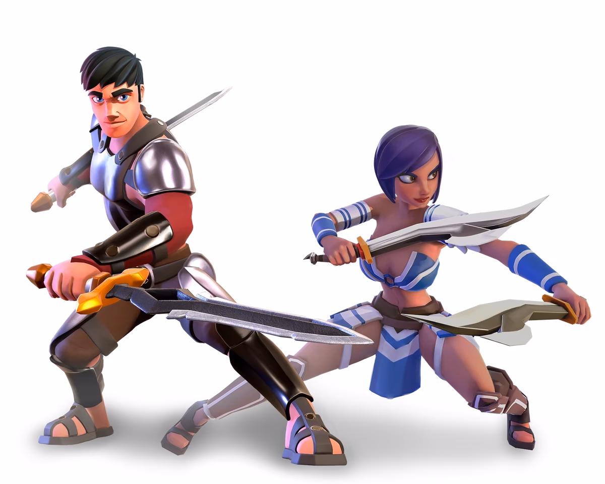 How do Gladiator heroes work?