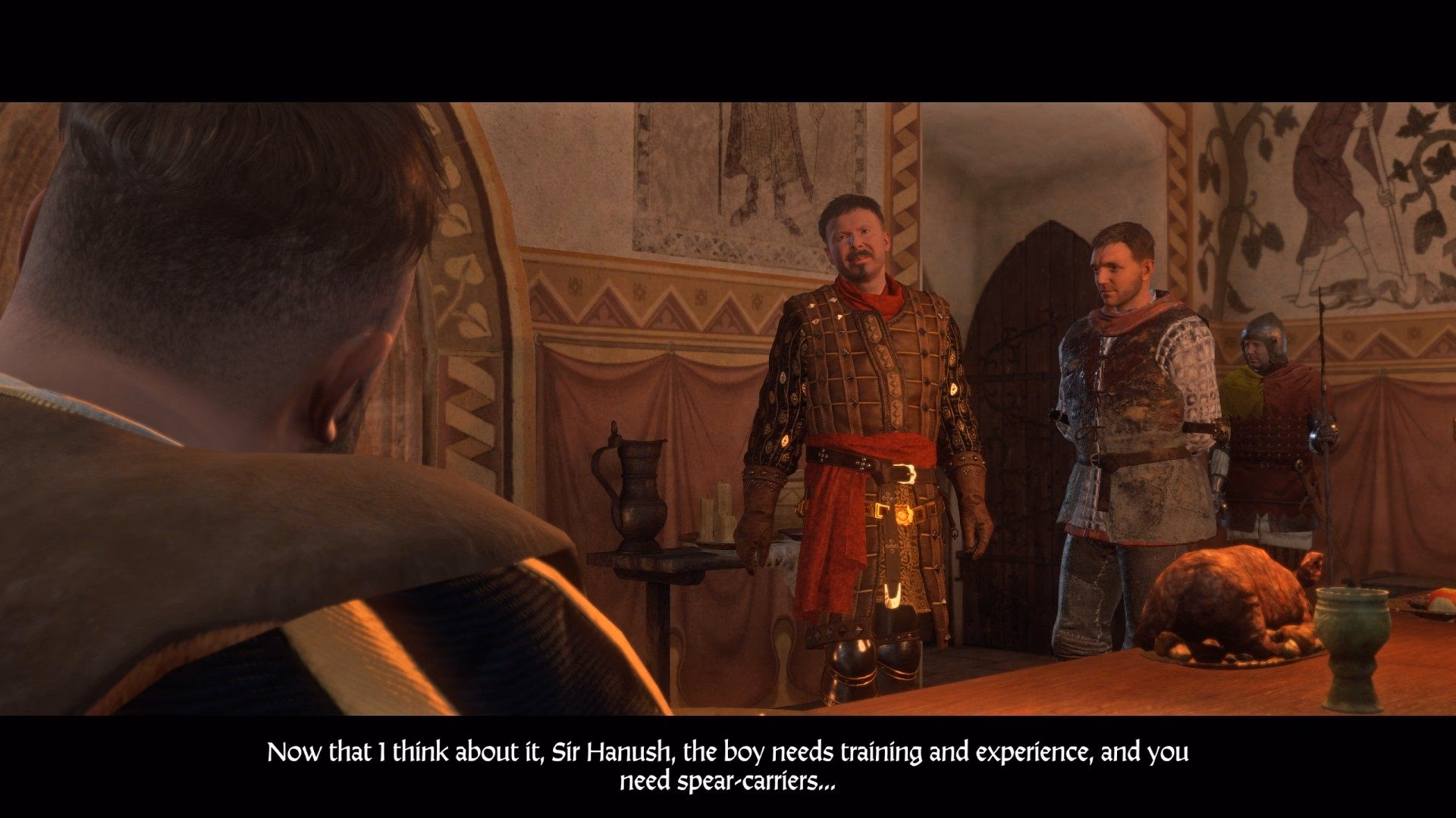 How do I talk to Captain Bernard?