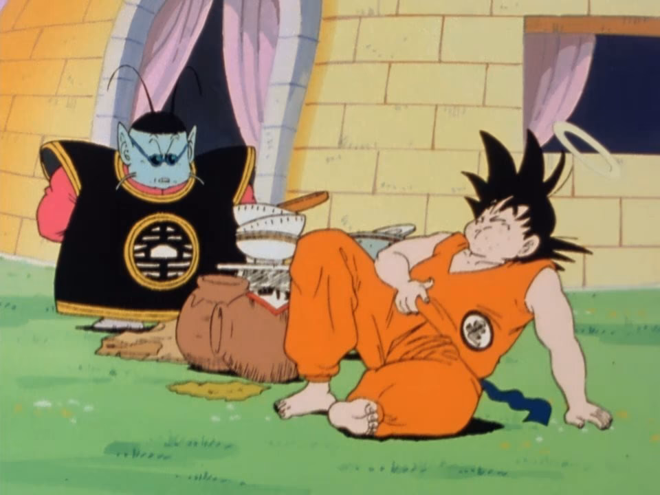 How did King Kai teach Goku?