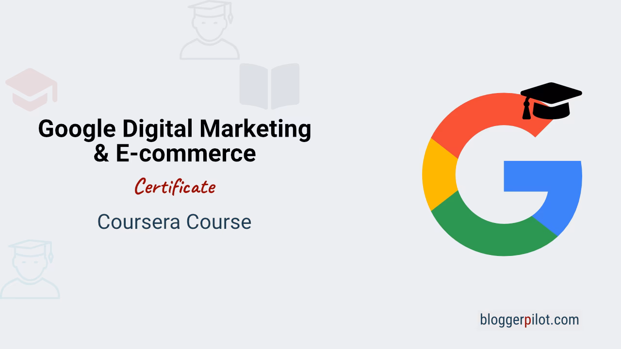What will you learn in Google marketing & e-commerce?