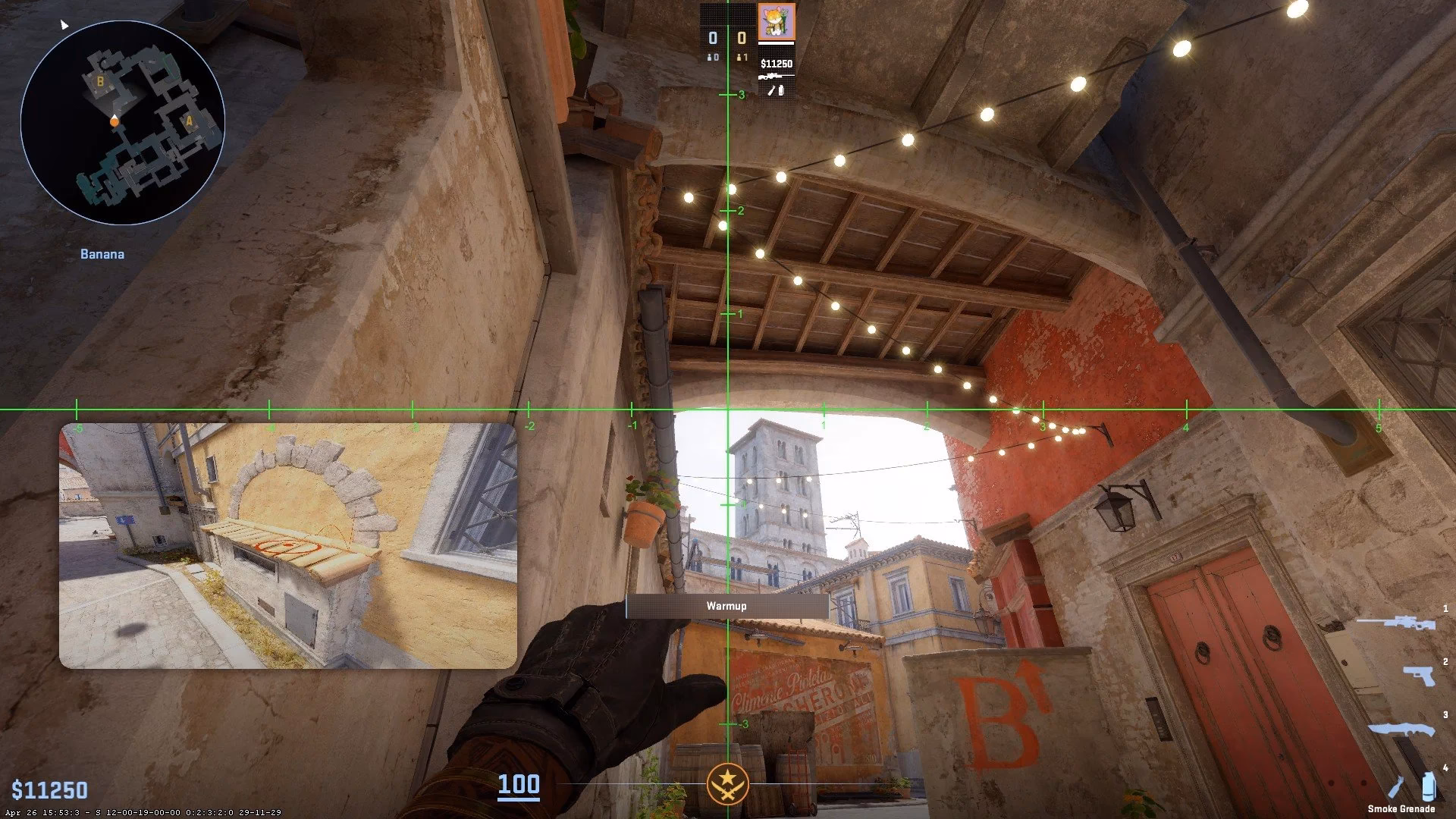 How to practice grenades in CS2?