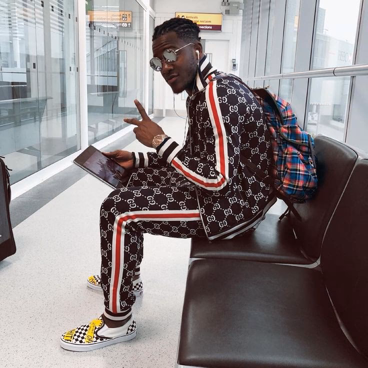 What is a Gucci Kangaroo sweatshirt made of?