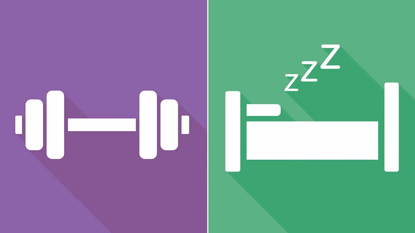 What happens if you don't get enough sleep during a workout?