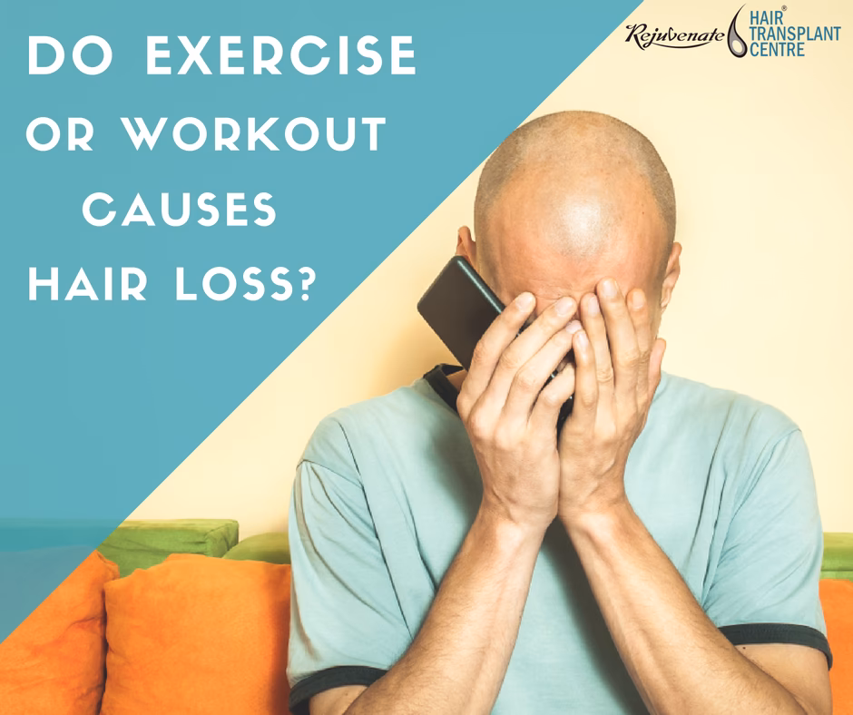 Can exercise help prevent non-genetic hair loss?