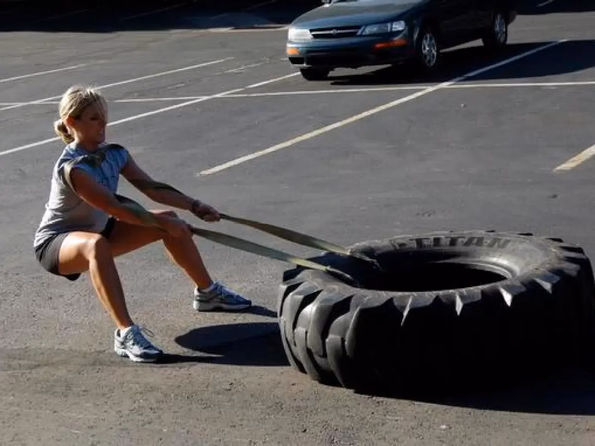 Are tractor tires good for strength training?