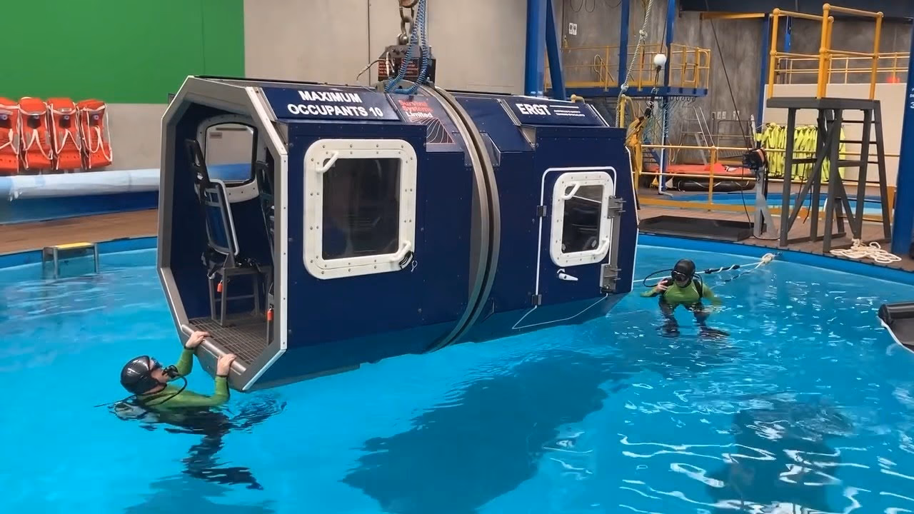 How long is helicopter underwater escape training valid?
