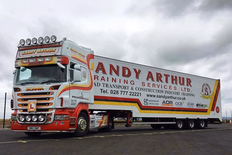 Where can I get LGV training in Northern Ireland?