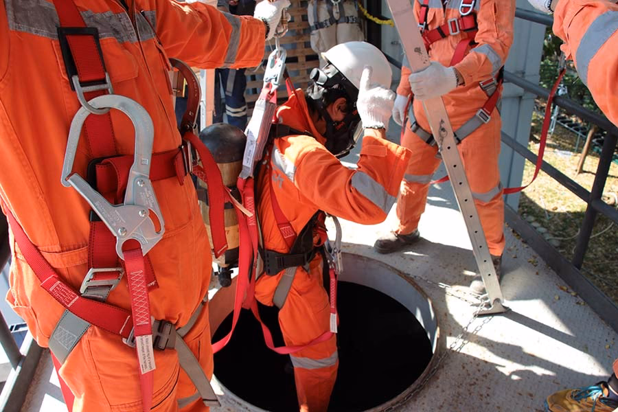 What is confined space training?