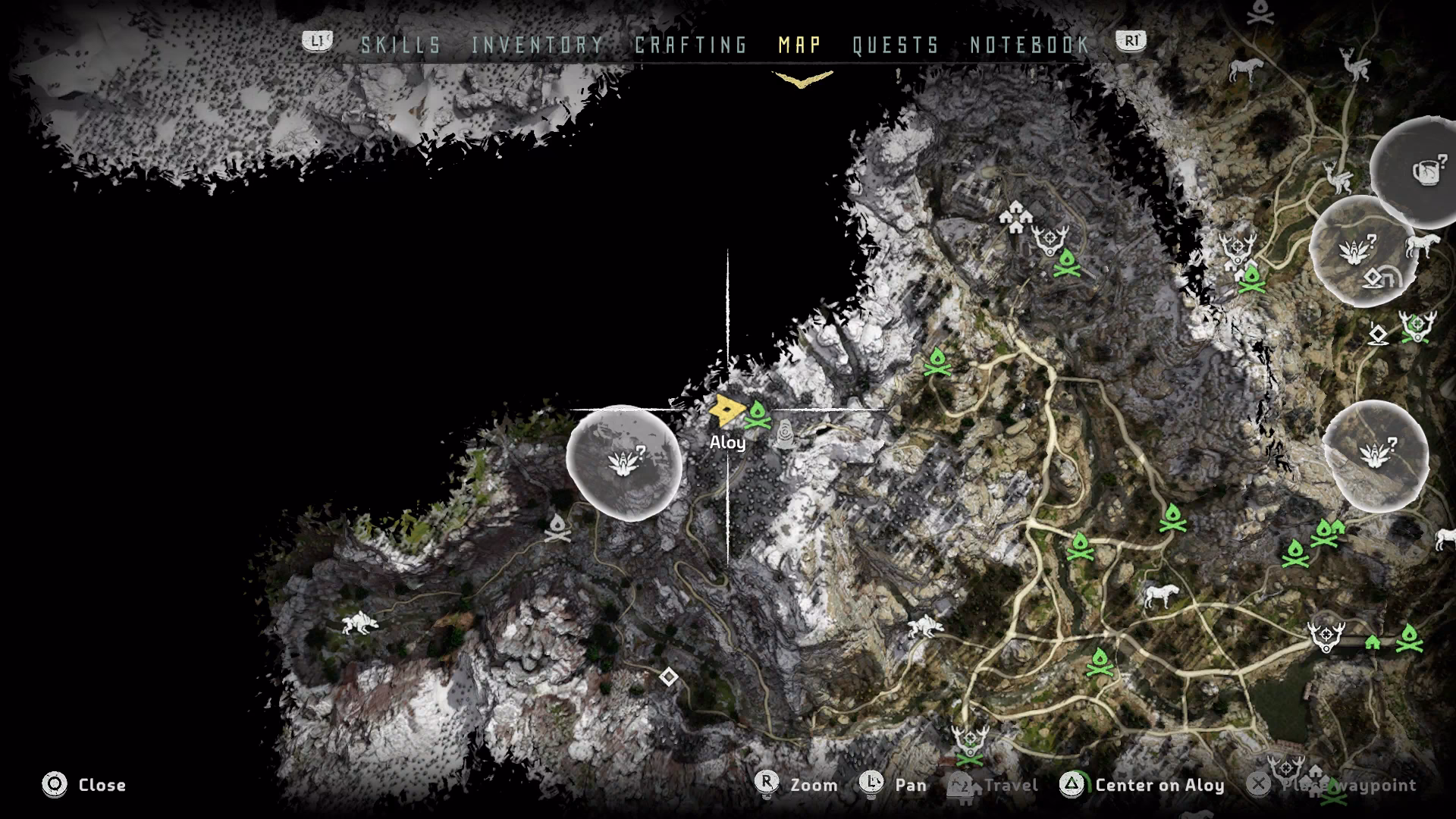 Where can I find a training dummy in Horizon Zero Dawn?