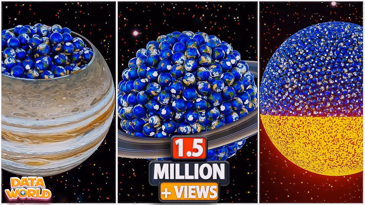 How many Earth-sized planets can a human fit?