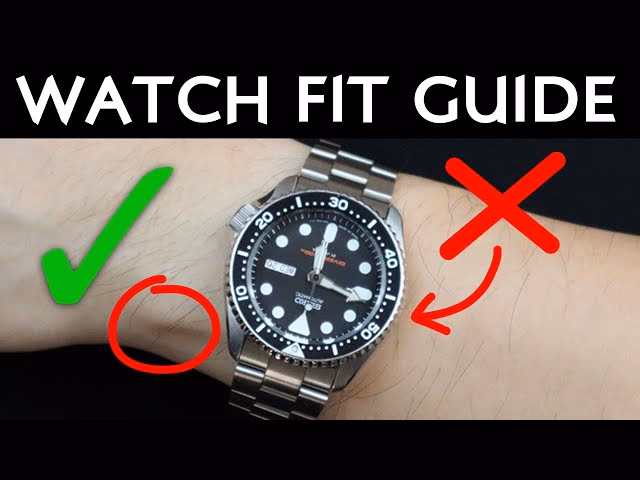 How do I choose a watch for my wrist size?