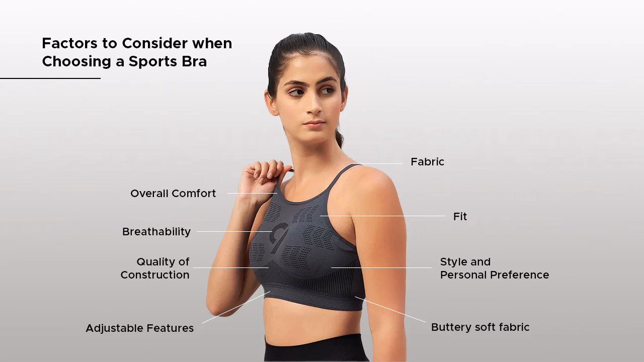 How do I know if my sports bra is a good fit?