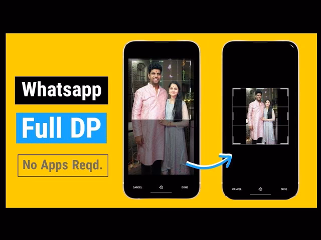 What size is a WhatsApp profile picture?