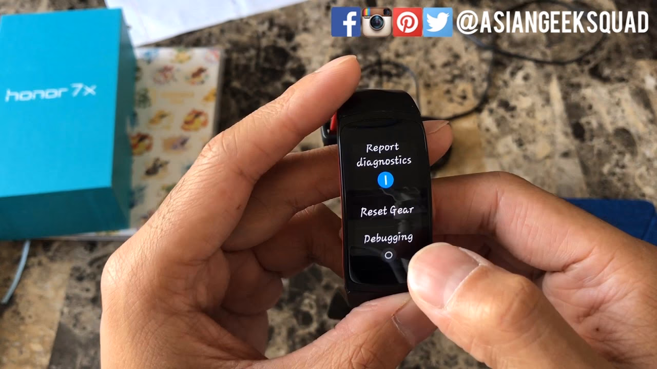 How do I Reset my Gear?