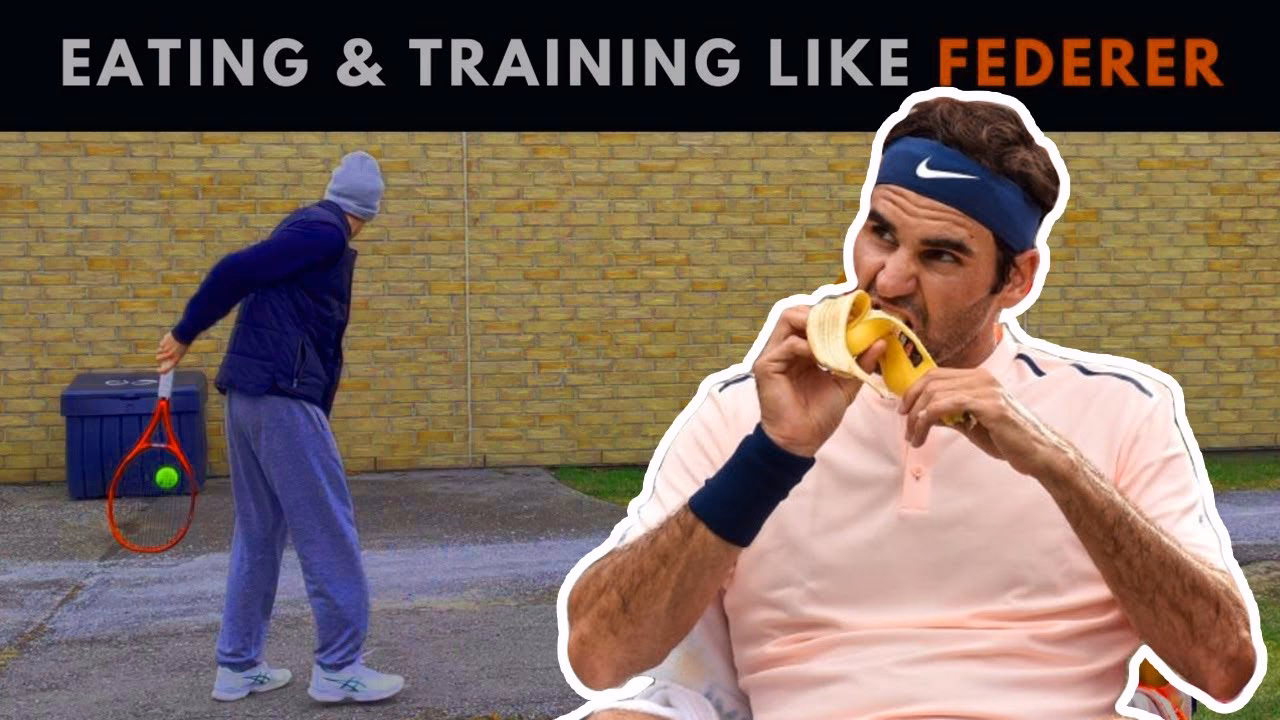 How does Roger Federer eat?