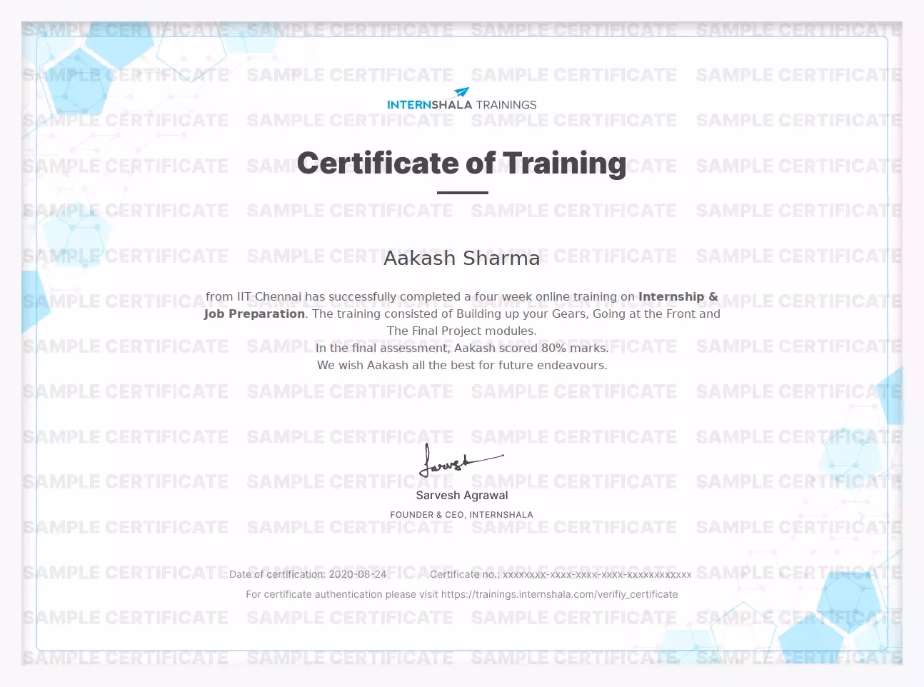 What is Internshala internship fair?