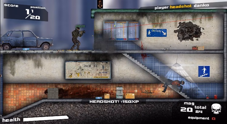 Is intruder combat training a flash game?