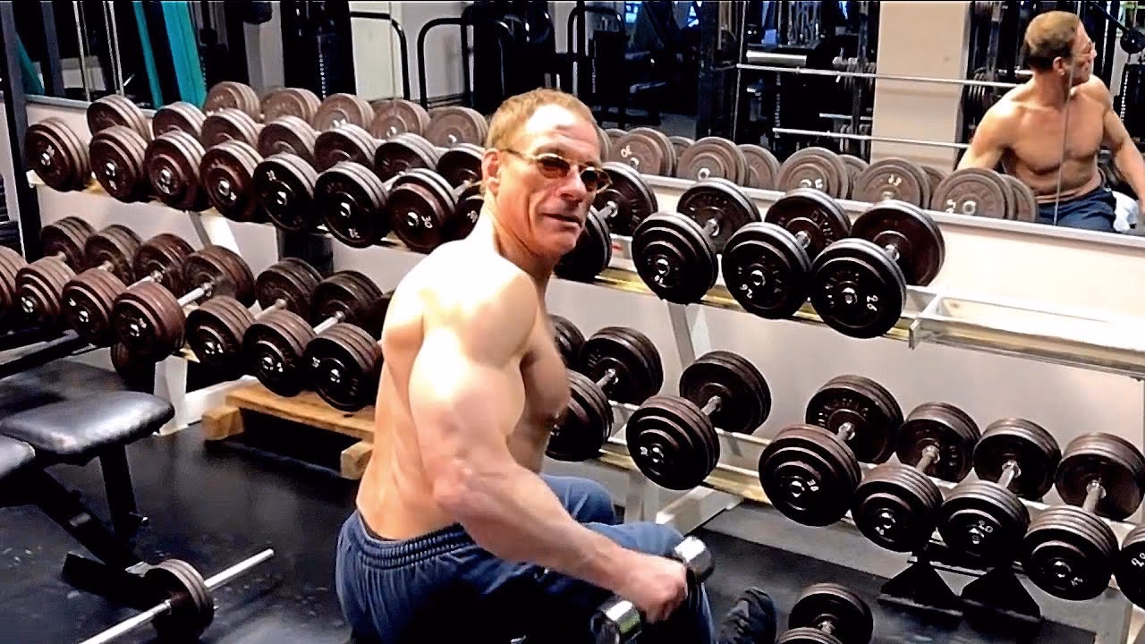 How does Jean Claude Van Damme train?