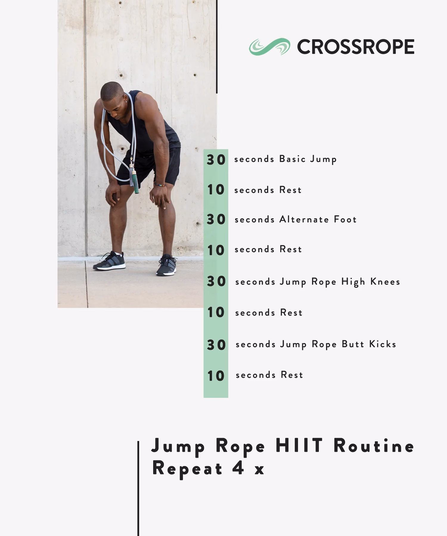 What is a jump rope workout for beginners?