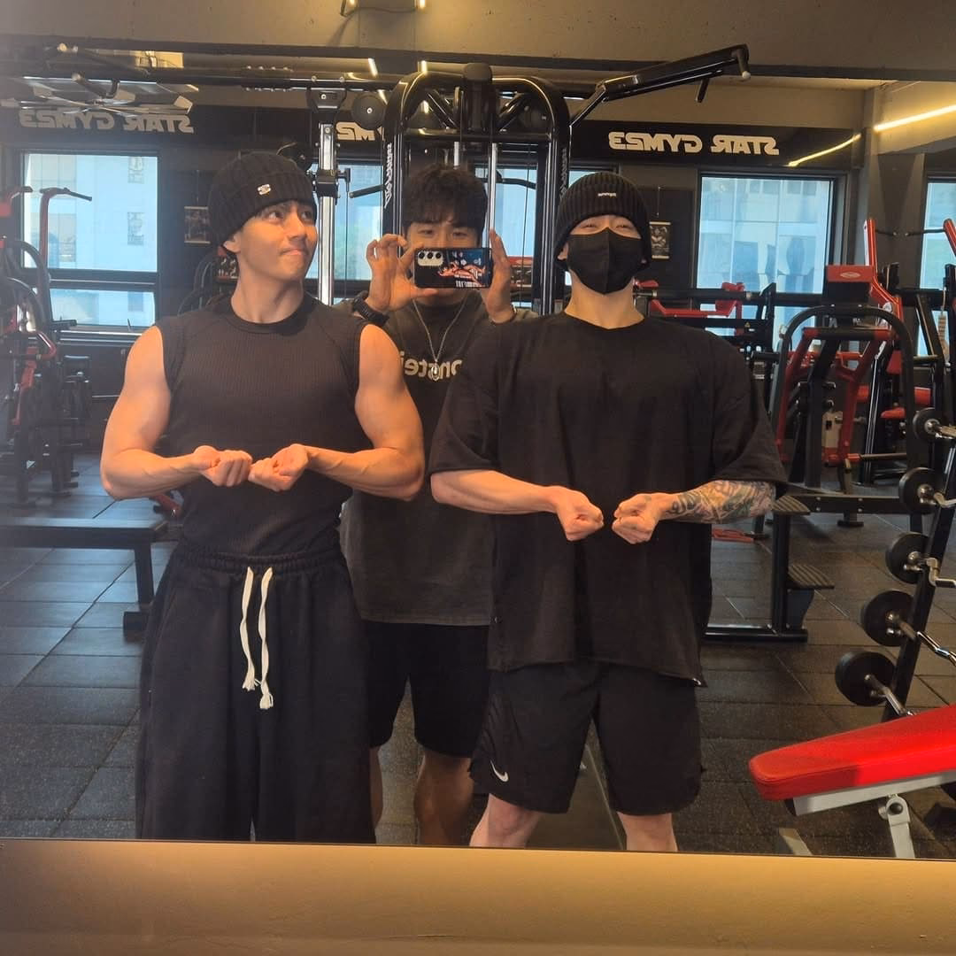 What is Jungkook's 3rd workout routine?
