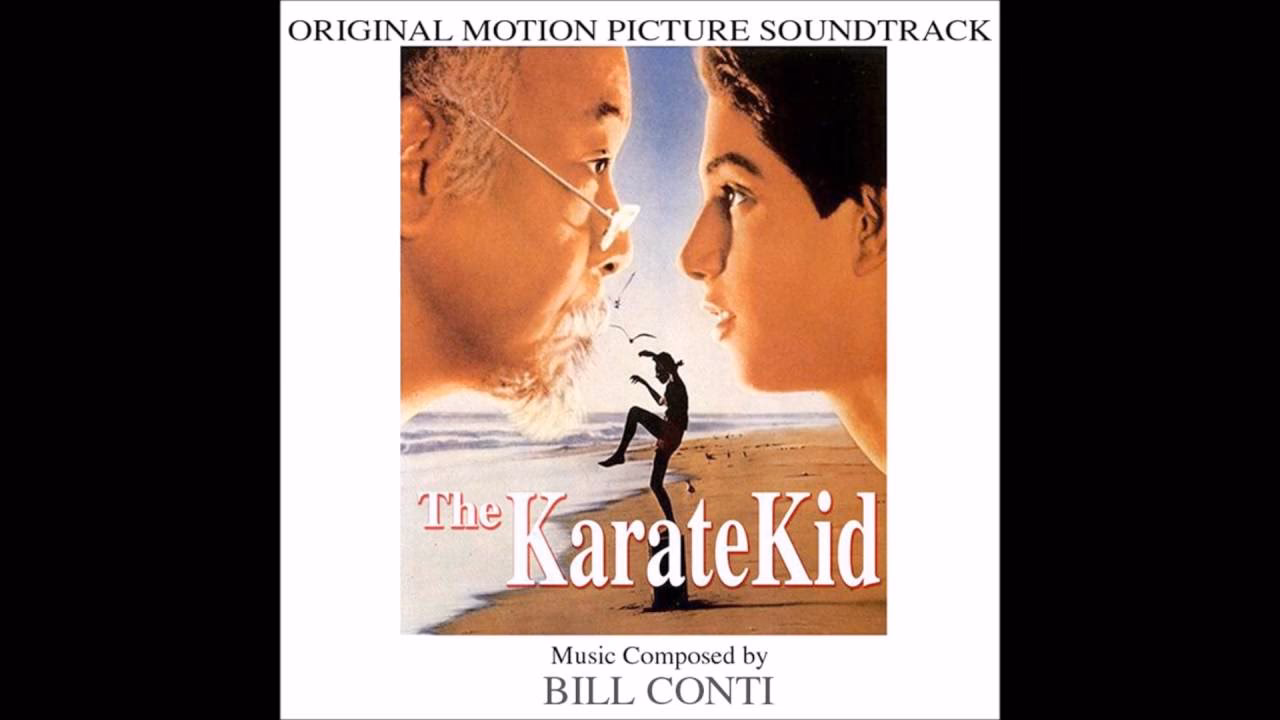 Who wrote the music for The Karate Kid (1984)?