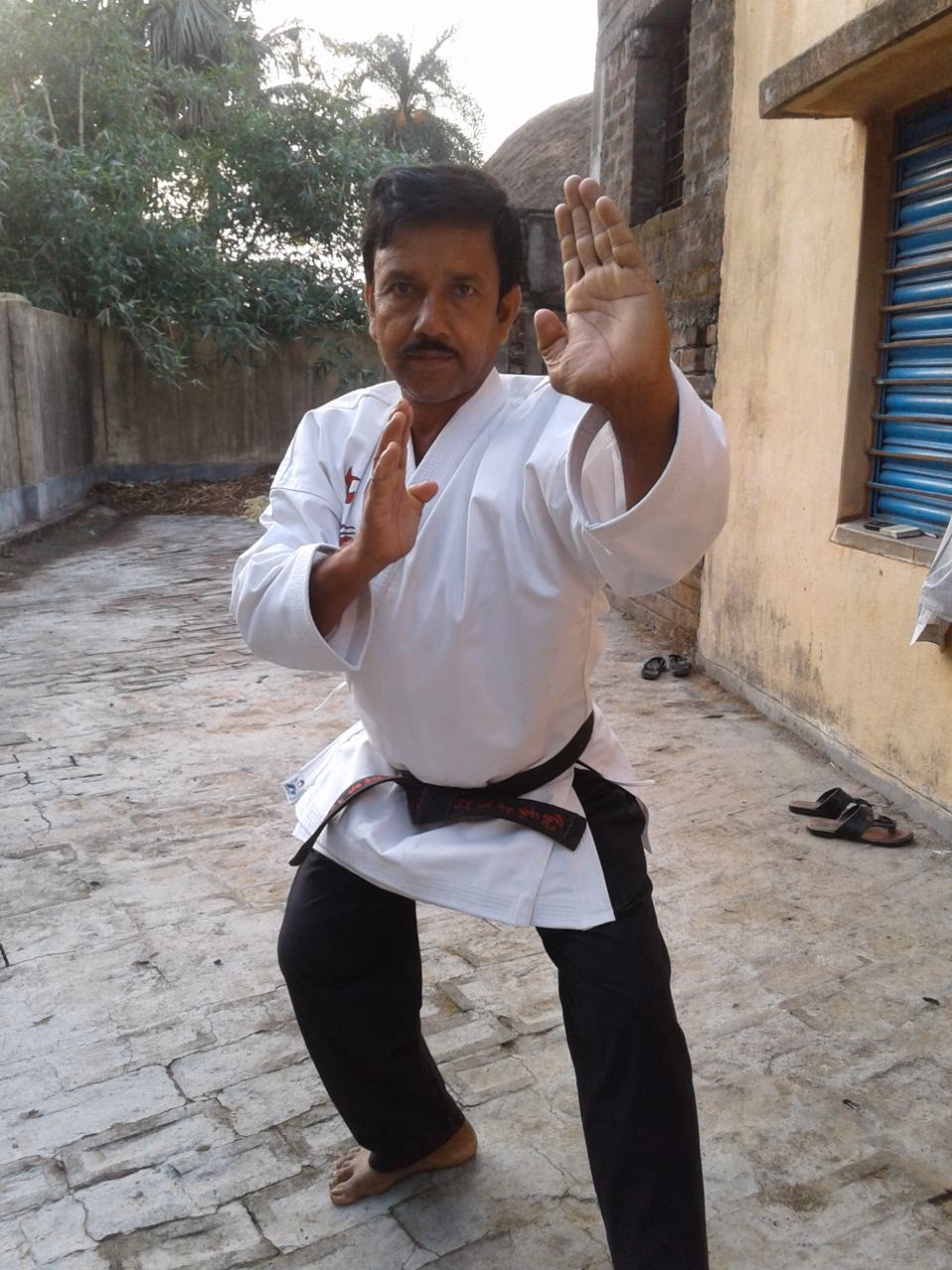 How many karate Coaches are there in Kolkata?