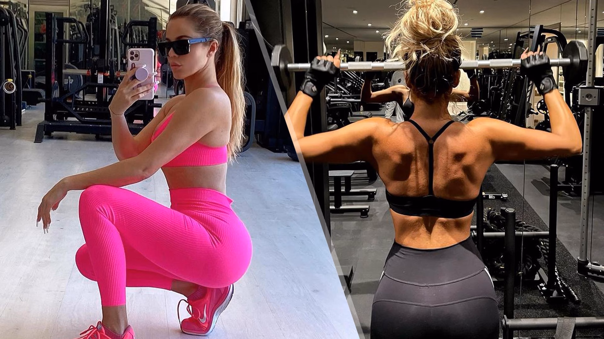Did Khloé Kardashian start working out?