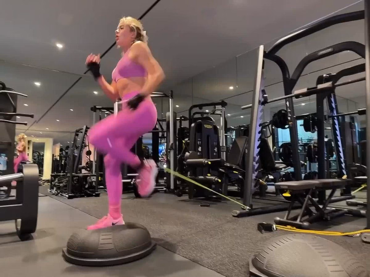 What HIIT routine does Khloe Kardashian use?