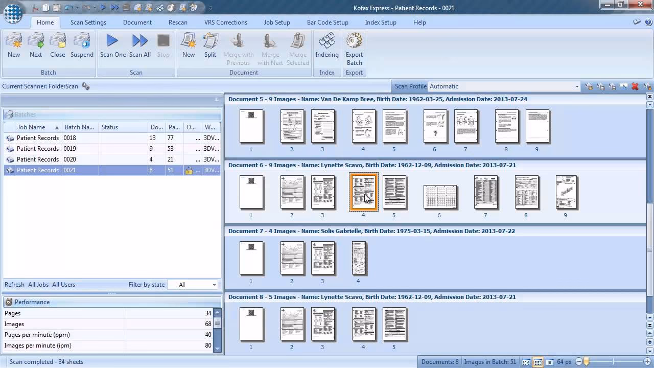 What is Kofax capture training?