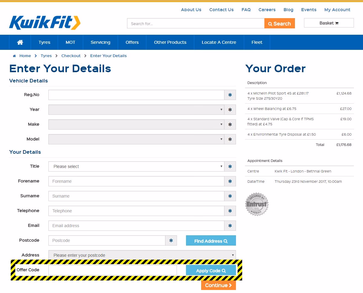 Does Kwik Fit offer a 20% discount?
