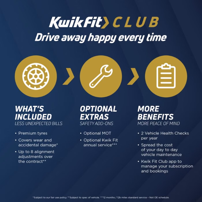 How much does Kwik Fit cost?
