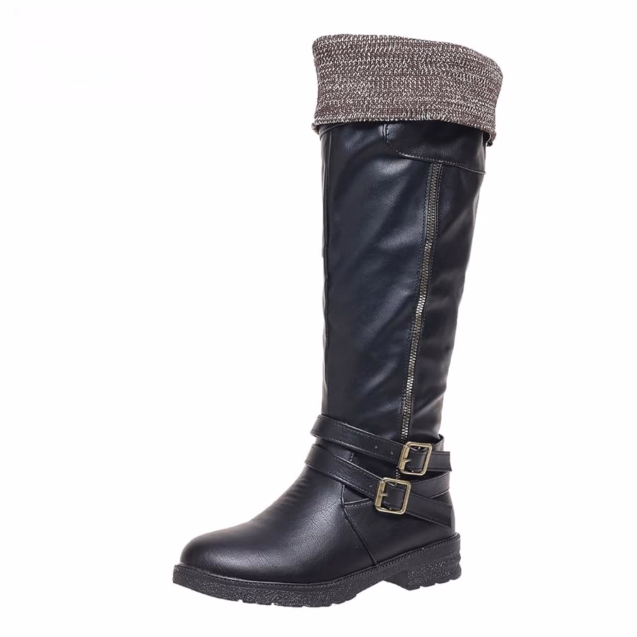 Are wide-fit knee-high boots a good fit?