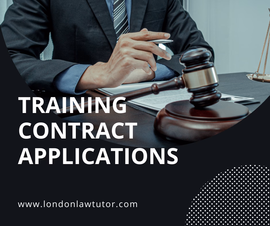 What is a London training contract?