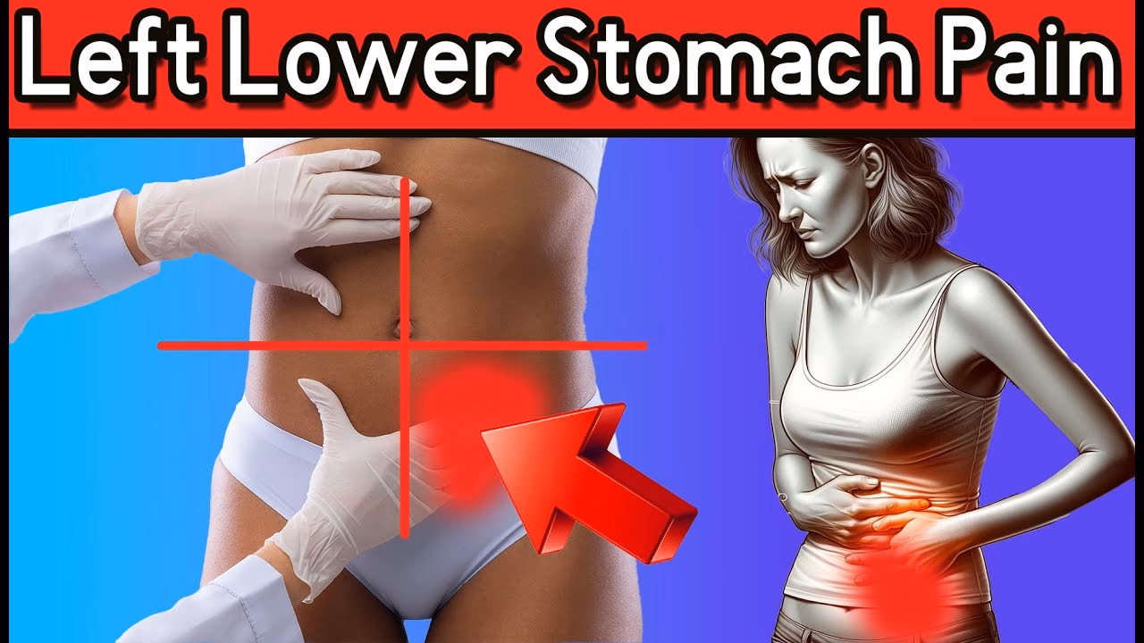 Why does my lower left abdomen hurt when I exercise?