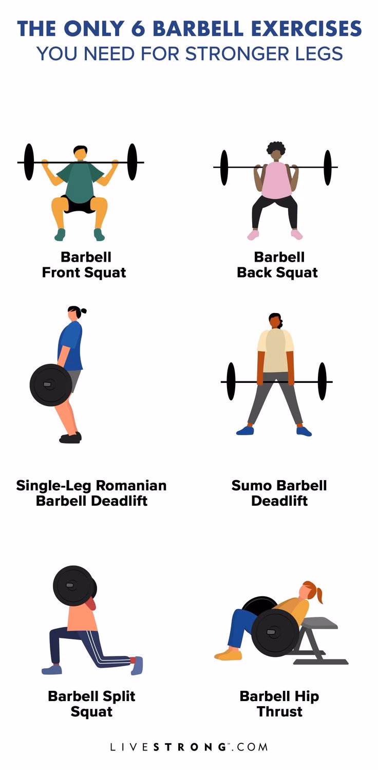 Can you do barbell leg exercises at home?