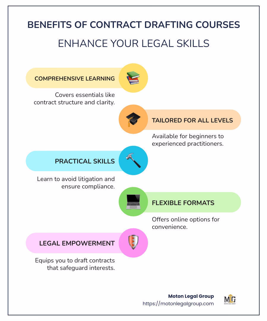 What is legal & contracts training?