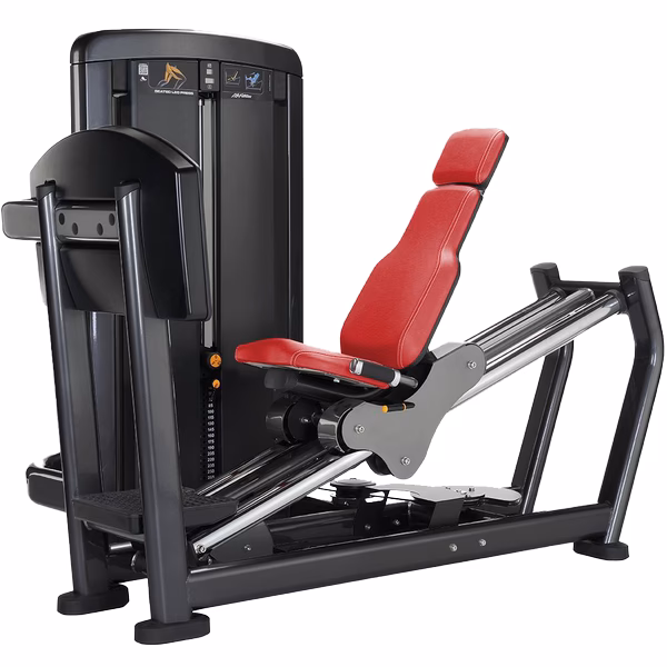 What is a premium insignia series leg press?