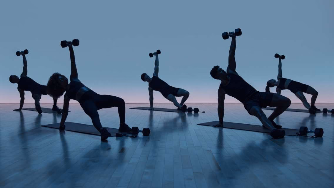 What temperature should a class be in the Life Time app?