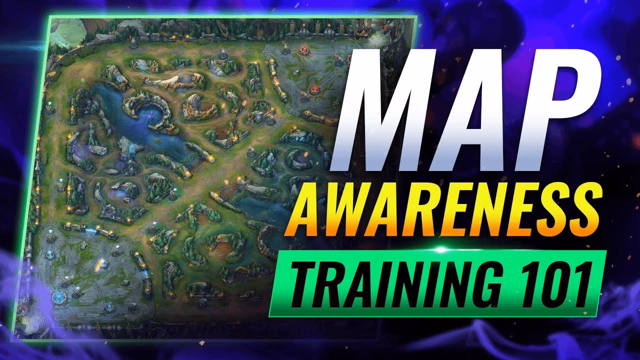 How do you get map awareness in League of Legends?