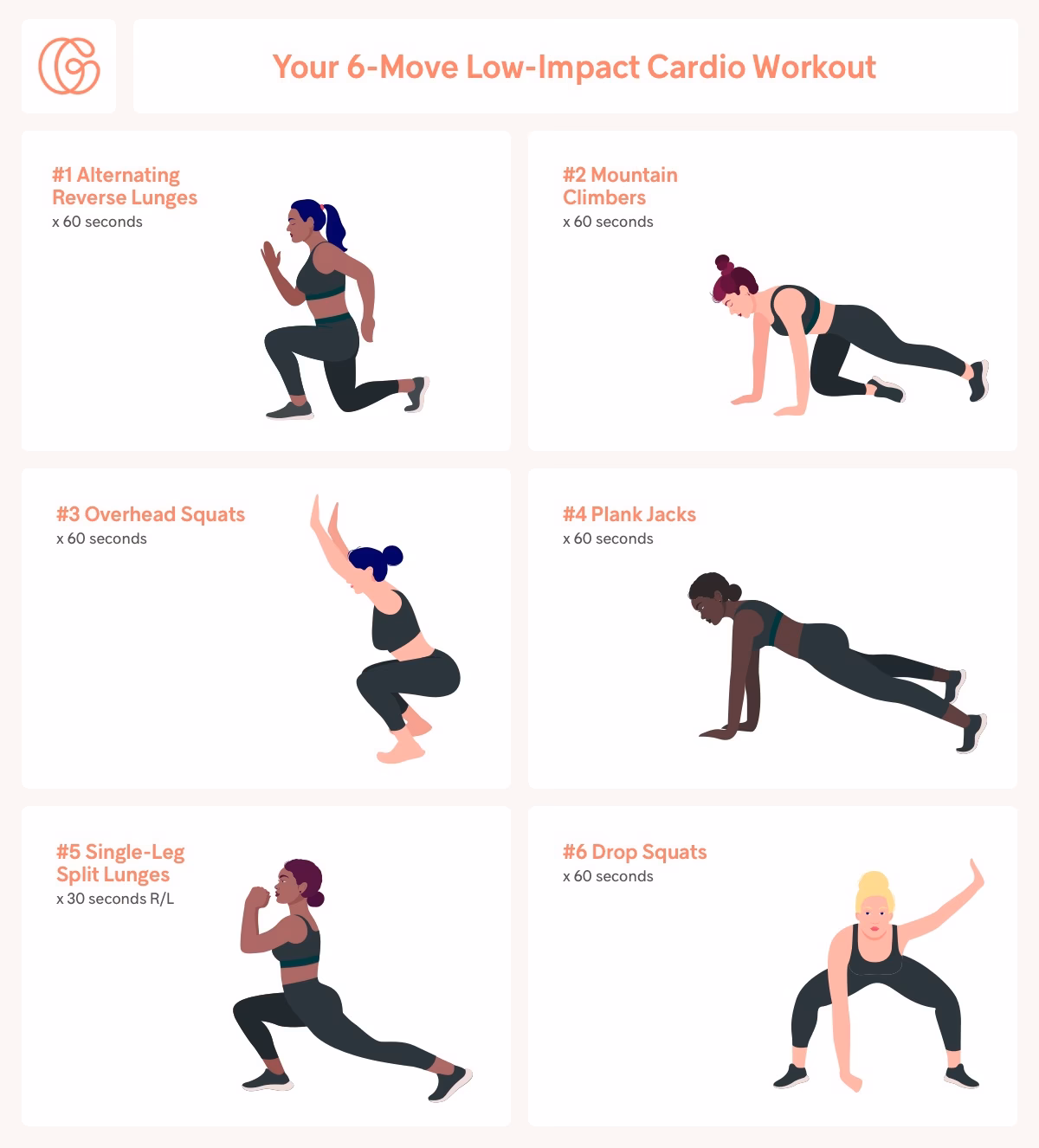 What is low impact cardio exercise?