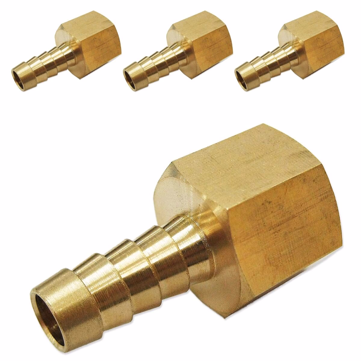 What are the types of fittings for a propane pipe?