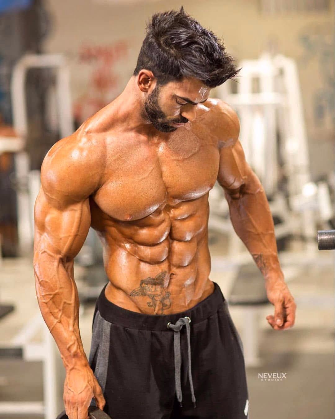 Can a male model work out extensively?