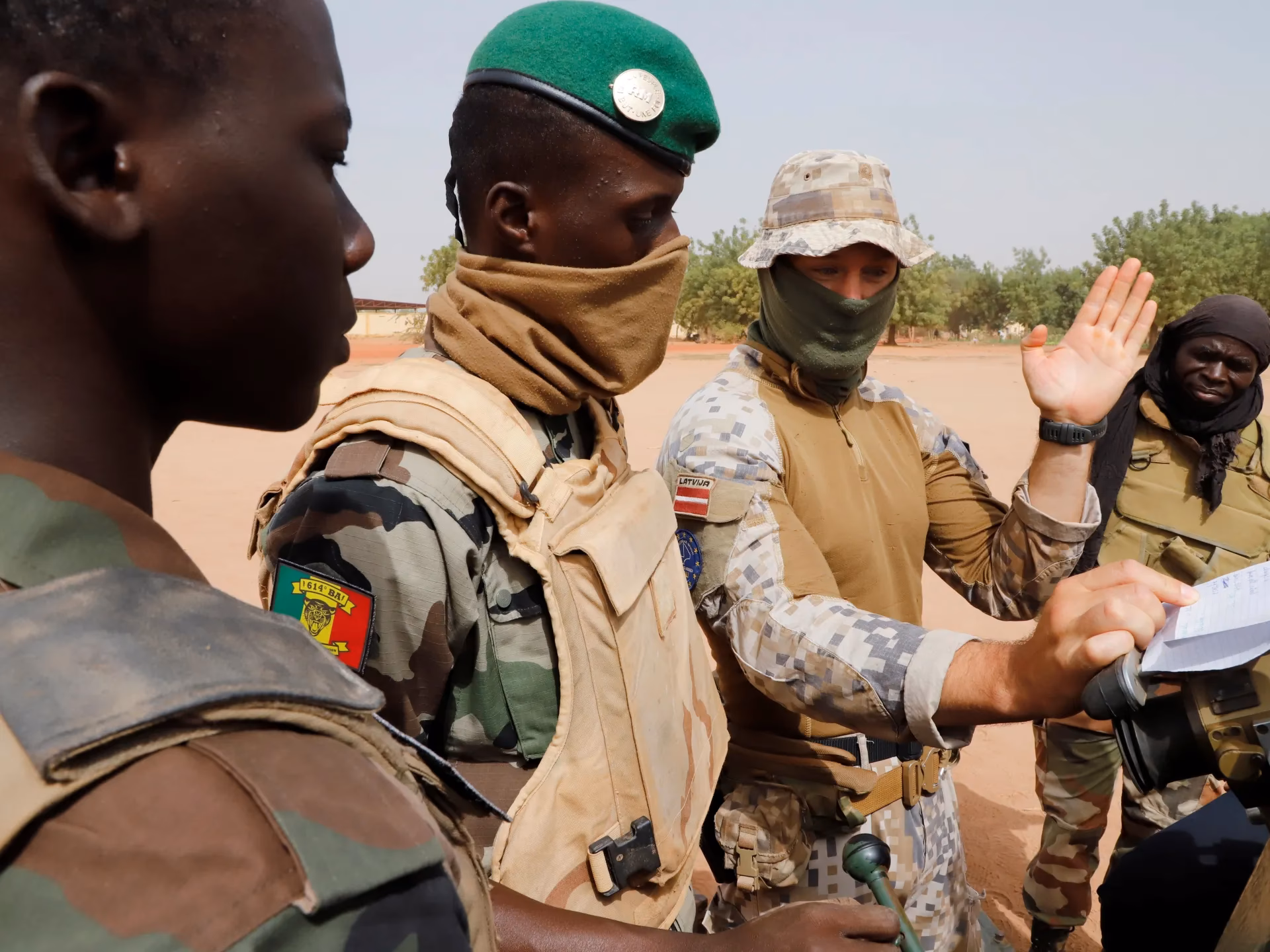 What training does the Malian army provide?