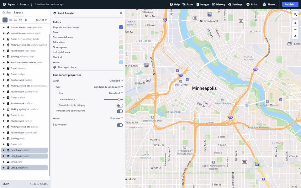 What is Mapbox standard?