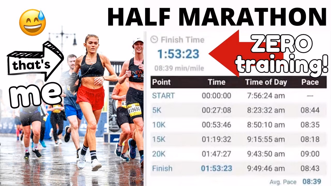 Can you run a marathon without training?