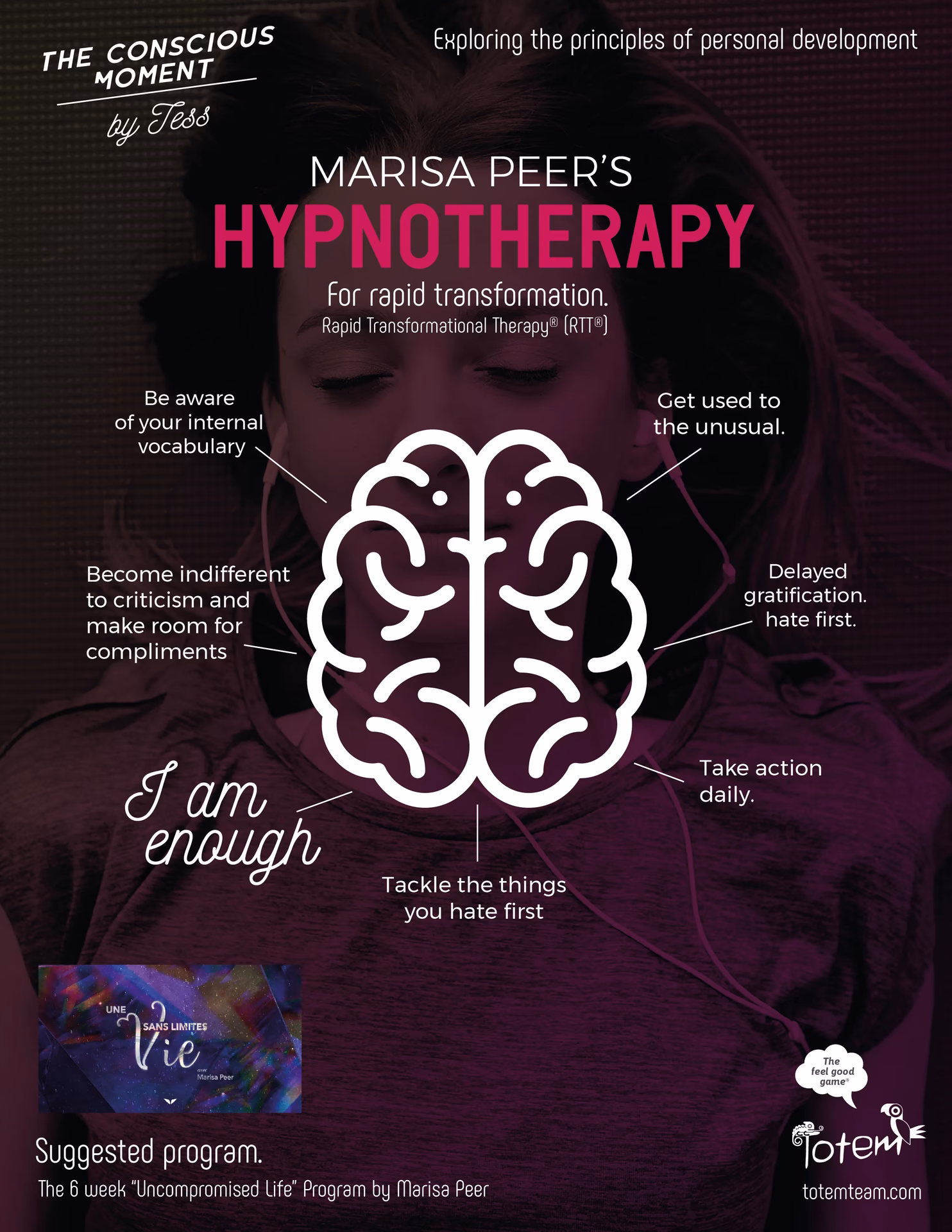 What is Marisa Peer RTT live online training?